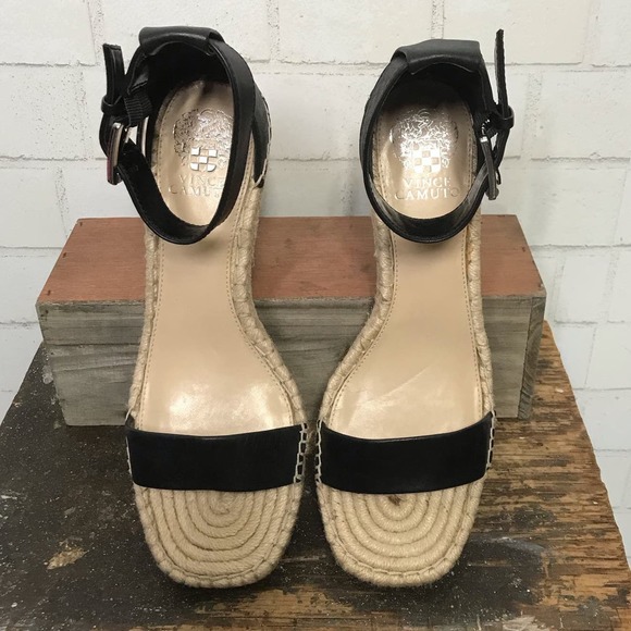 Vince Camuto Wedge Sandals Women's Size 10M - Picture 5 of 10